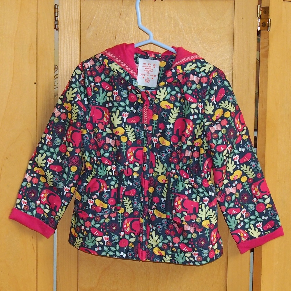 F&F light flower jacket size 18-24M